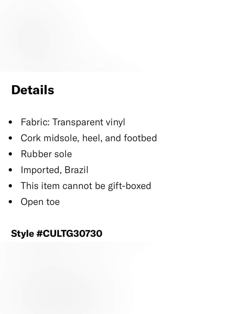 CULT GAIA ❤️🔥 SEV CLEAR PLATFORM SANDAL NWT SIZE 9.5 - Picture 6 of 8